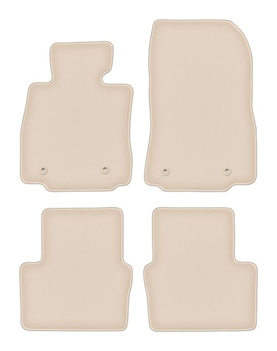 Set tappetini moquette beige