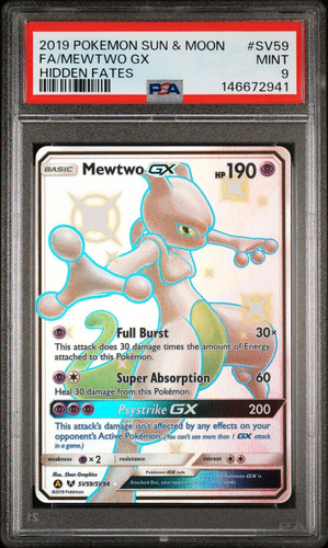 Carta pokemon psa shiny - carta, 9
