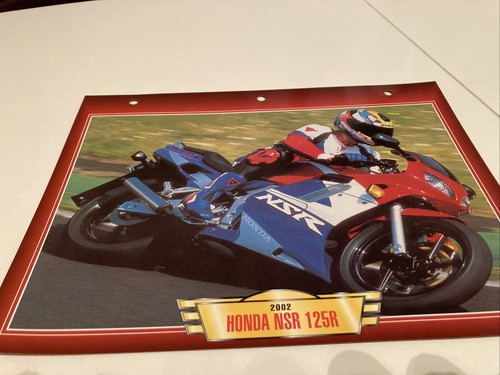 Honda nsr125r 2002 nsr125 - 2002,