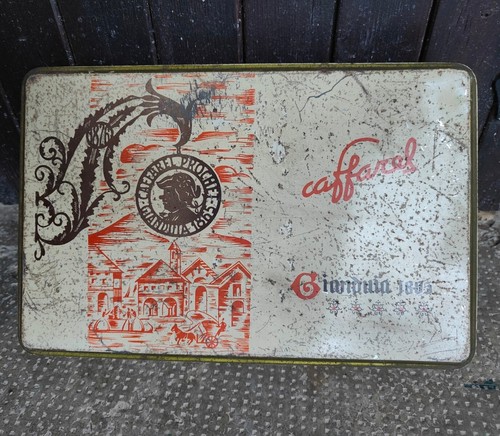 Scatola latta vintage - scatola, di