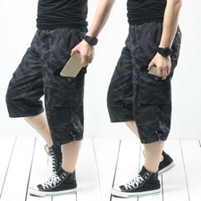 Mens Cargo Camouflage Pants