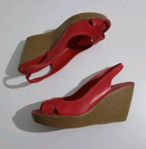 Sandali con zeppa - in, ecopelle
