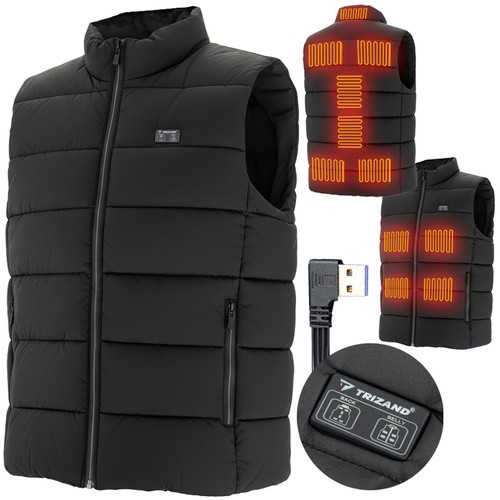 Gilet riscaldato usb