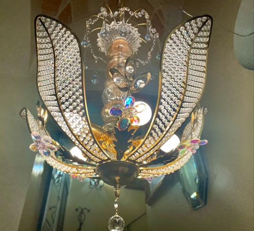 Grande lampadario fiore a - grande,