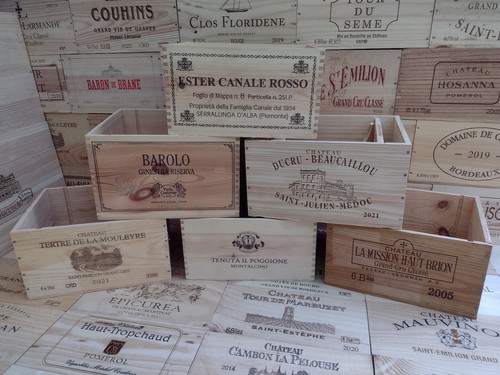 Cassetta porta vino legno - cassetta,