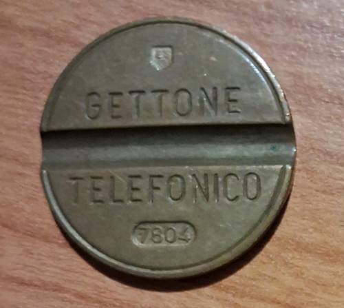 Gettone telefonico 7804 - gettone,