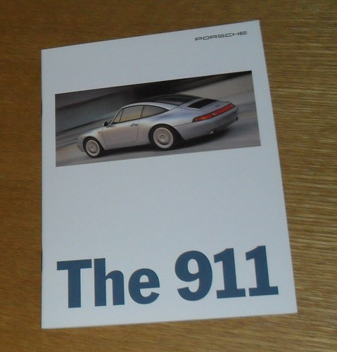 Porsche 911 993 brochure - 911,