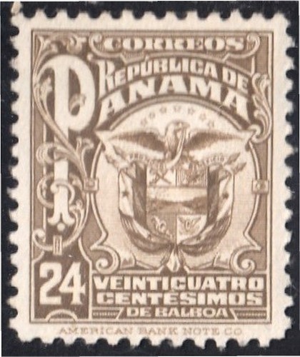 Panama 142 1924 - serie, antico