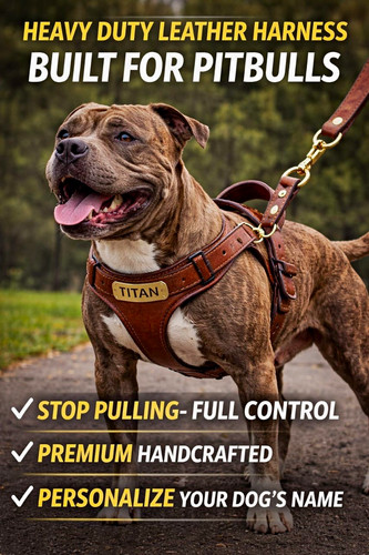 Imbracatura per cani pelle - per,