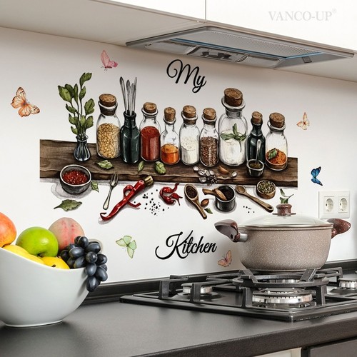 Adesivo murale pvc colorato - murale,