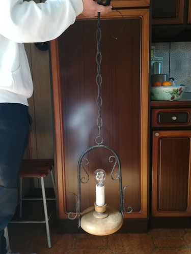 Antico lampadario da - ,