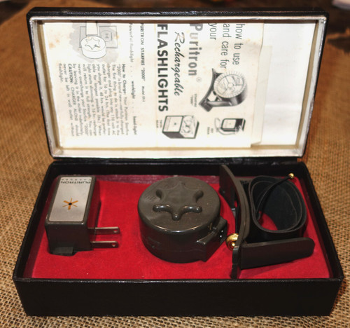 Torcia ricaricabile puritron - torcia,