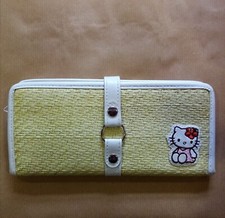 HELLO KITTY PORTAFOGLIO LADY IN PAGLIA PROFILI IN PELLE