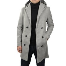 Cappotto Uomo Doppiopetto Con