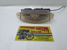 LUCE Targa Renault Clio II 98 In Poi Originale Usato 7700410754 Con Portalampada