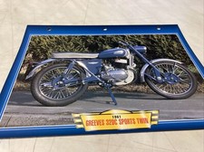 Greeves 32DC sports Twin 1961 fiche carte moto passion collection Atlas