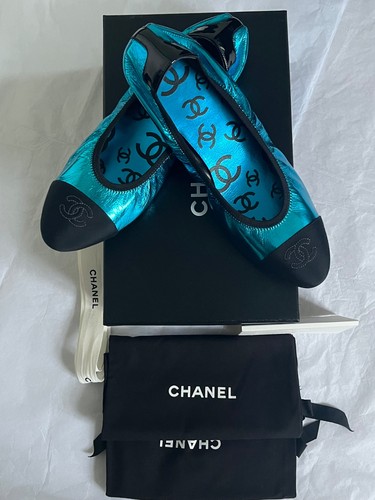 Ballerine chanel blu - ballerine,