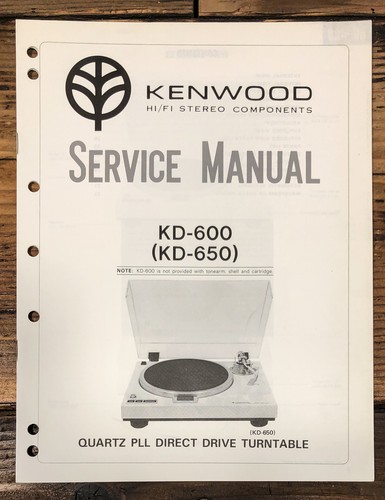 Kenwood 600 650 - kenwood, kd-600