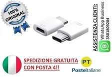 ADATTATORE ORIGINALE SAMSUNG GH98-40218A da MICRO USB a TYPE C