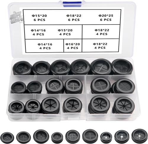 Kit passacavi gomma - 42,