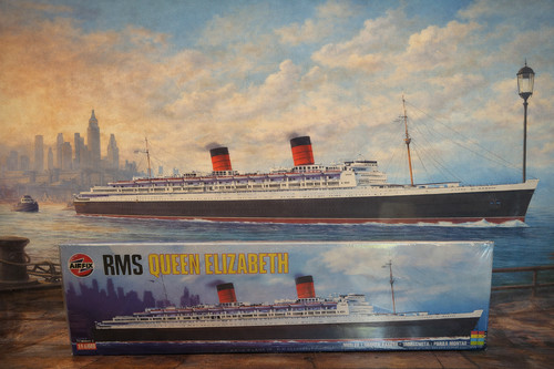 Airfix rms queen - queen, elizabeth