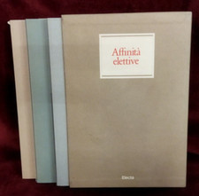 AFFINITA' ELETTIVE - 3 volumi in un cofanetto - ELECTA 1984