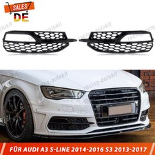 2x Griglia Aerazione Griglia Fendinebbia Destra Sinistra Per Audi A3 8V S3 S-Line