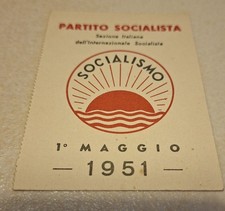 Tessera Partito Socialista