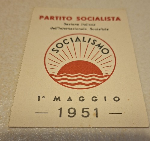 Tessera partito socialista - partito,
