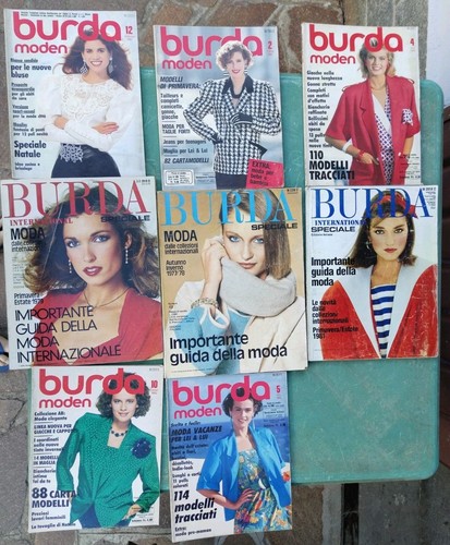 Lotto riviste burda moda - 26,