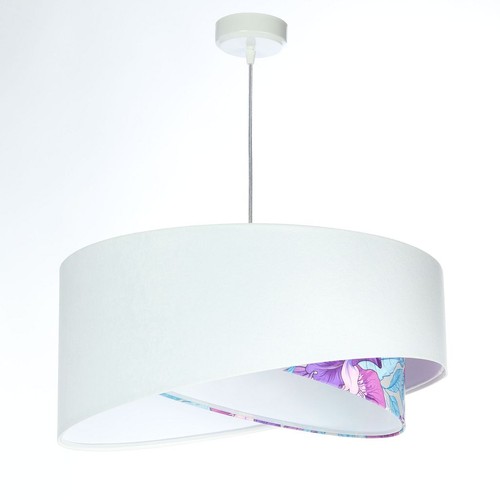 Lampadario sospeso bianco - lampadario,
