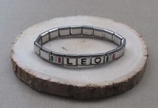 Bracciale con nome lettera