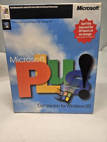 Microsoft plus floppy disk - microsoft,