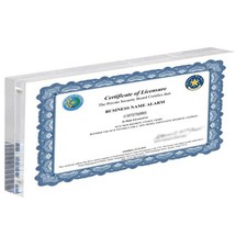 Cornice per licenza aziendale
