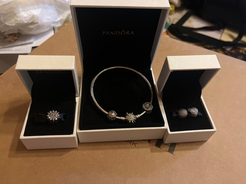 Pandora bracelet and charms