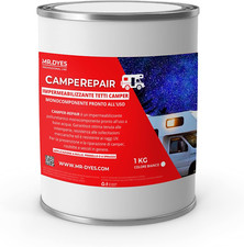 CAMPER-REPAIR - IMPERMEABILIZZANTE per TETTI CAMPER PRONTO ALL'USO Da 1-2-6 KG. 