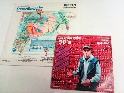 Laser disc karaoke - disc.karaoke.n.2,