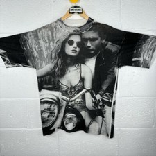 T-shirt vintage stile testa di