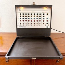 Montarbo 457 vintage 8 channel mixer with echo (Italy, 1970s) read the full ad!