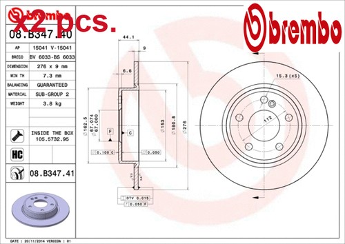 Set dischi freno - pz,