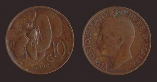 Centesimi 1920 ape - centesimi,