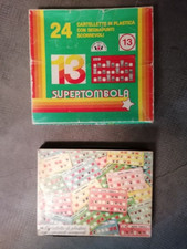 super tombola gioco vintage 2 edizioni marca stella accetto proposte