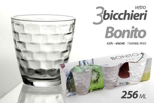 Set bicchieri tavola - set, 3
