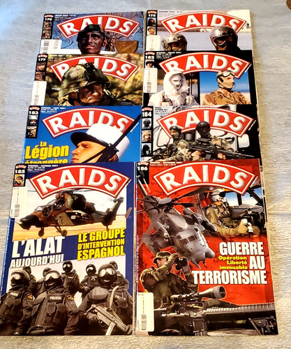 Raids magazines - 8,