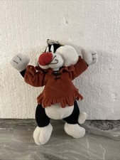 KINDER MAXI SORPRESA Gatto SILVESTRO Indiano Peluche Pasqua 2002