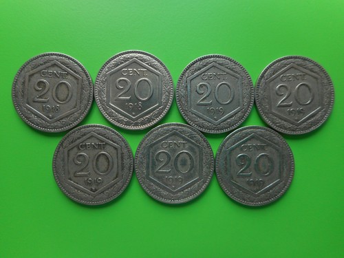 Italia centesimi 1918 1919 - 20, 1918-1919