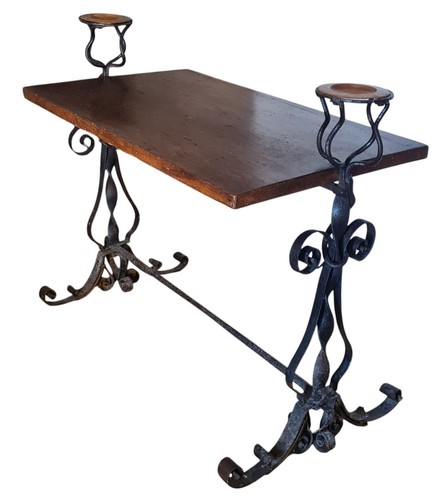 Antico tavolino legno e - legno,