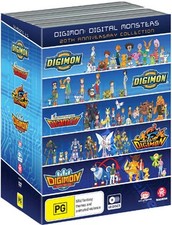 Digimon: Digital Monsters (Seasons 1-5) NEW PAL Cult 40-DVD Box Set Steve Blum