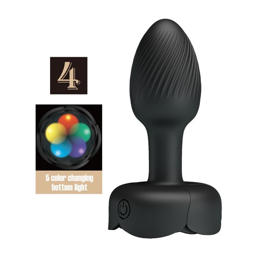 Vibratore anale silicone - in,