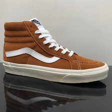VANS SK8 HI REISSUE RETRO SPORT SCARPE DA GINNASTICA SMALTATE MARRONE ZENZERO (UK 7 EUR 40,5)